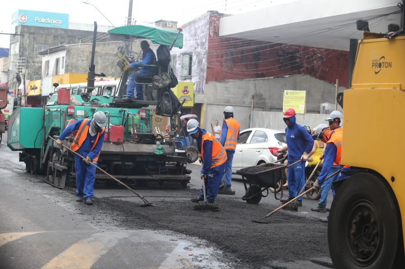 Pavimentação asfáltica da rua Providência na Cidade Nova VIII