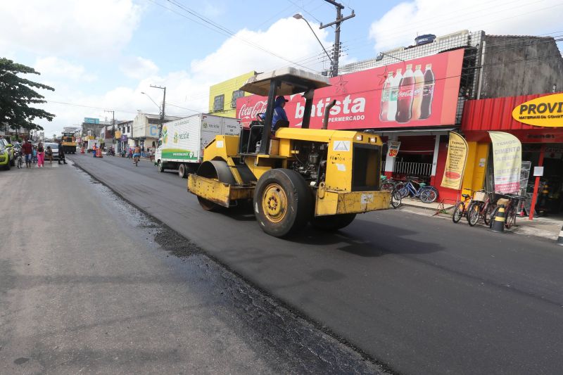 Pavimentação asfáltica da rua Providência na Cidade Nova VIII