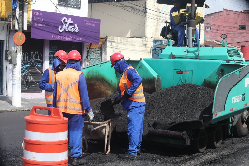 Pavimentação asfáltica da rua Providência na Cidade Nova VIII