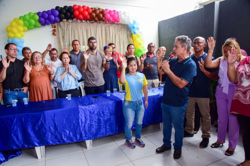 Inauguração da EMEF Antônio Teixeira Gueiros no conjunto Stelio Maroja no bairro Coqueiro