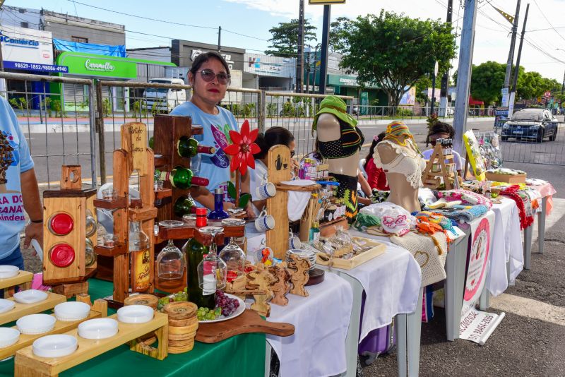 1ª Feira livre de rua Projeto O Bom da Feira vai á Rua no conjunto Aberlado Condurú no Coqueiro