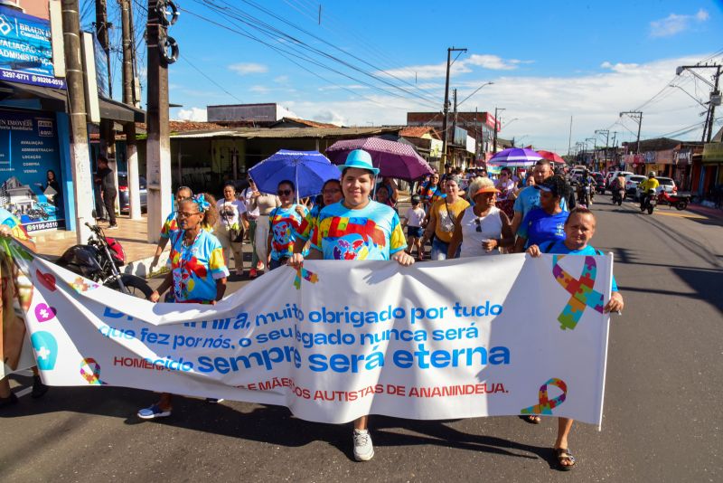 Caminhada pelo Autismo com o tema Conscientização e Inclusão