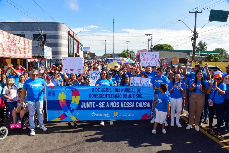 Caminhada pelo Autismo com o tema Conscientização e Inclusão