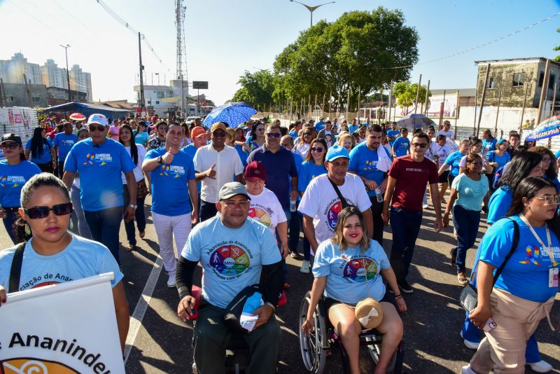 Caminhada pelo Autismo com o tema Conscientização e Inclusão