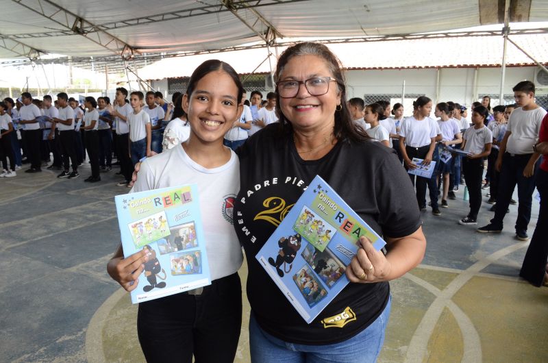 Assinatura do termo de Cooperação Técnica e Lançamento do Programa Proerd  2024 e entrega do Material de apoio  PROERD na EMEF Padre Pietro Gerosa