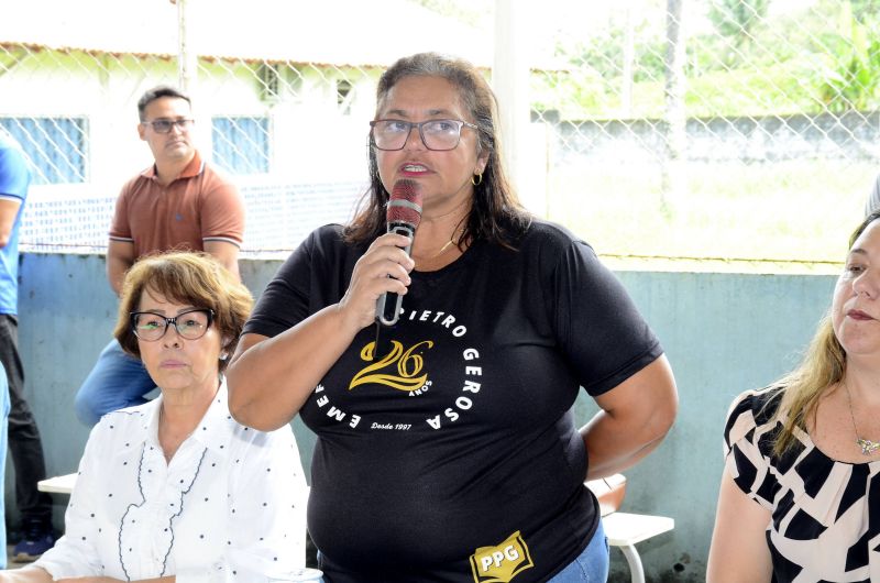 Assinatura do termo de Cooperação Técnica e Lançamento do Programa Proerd 2024 e entrega do Material de apoio PROERD na EMEF Padre Pietro Gerosa