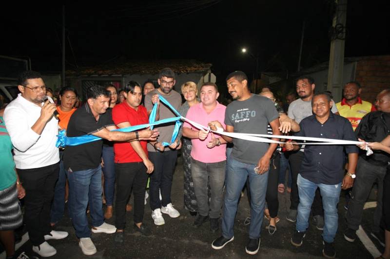 Dia histórico para comunidade da Portelinha no bairro do Distrito Industrial