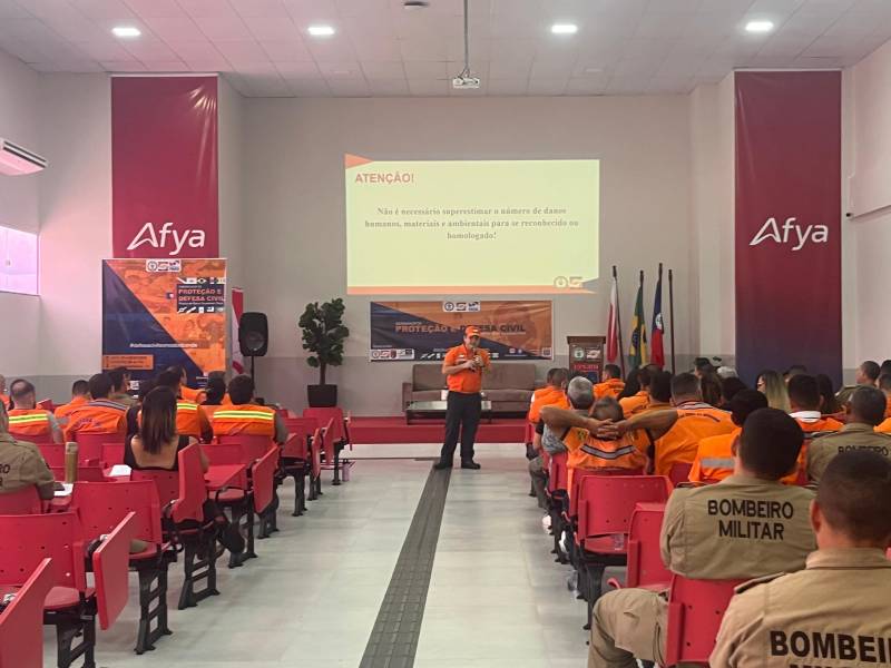 Auditório da Faculdade AFYA, Ciências Médicas de Abaetetuba, Pará.