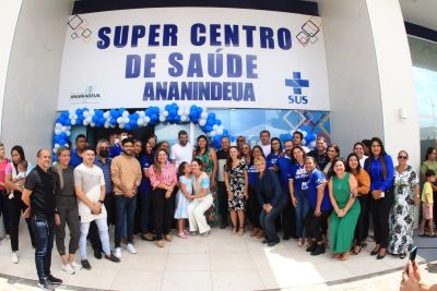 Prefeitura inaugura Super Centro de Saúde em comemoração aos 80 anos de Ananindeua