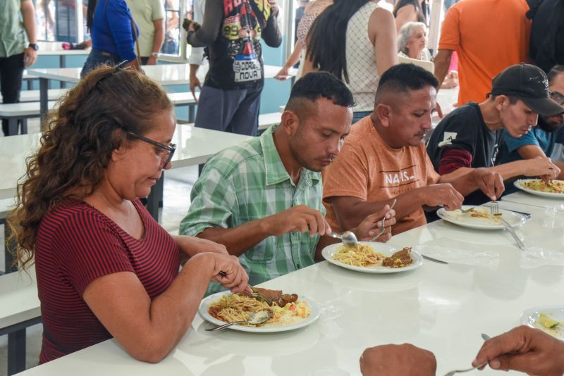 Inauguração do Restaurante Popular de Ananindeua