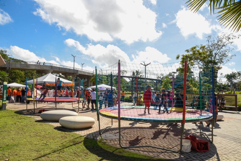 Faça bonito vai ao parque com o Maio Laranja
