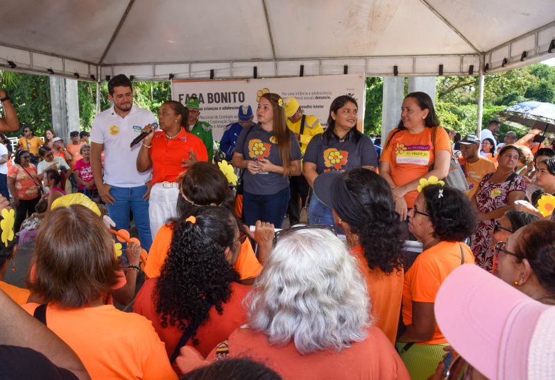 Faça bonito vai ao parque com o Maio Laranja