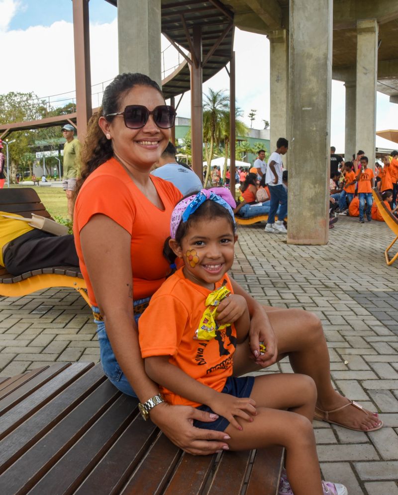 Faça bonito vai ao parque com o Maio Laranja