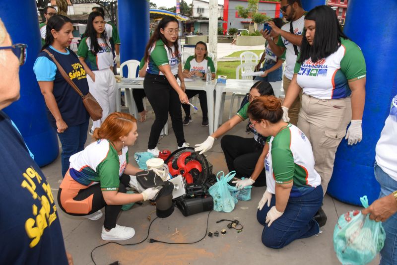 2º Dia D Coleta de Eletrônicos na Praça do Parque Vila Cultural Maguary
