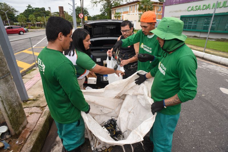 2º Dia D Coleta de Eletrônicos na Praça do Parque Vila Cultural Maguary
