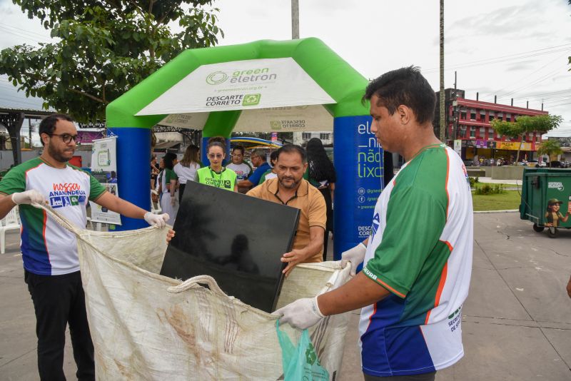 2º Dia D Coleta de Eletrônicos na Praça do Parque Vila Cultural Maguary