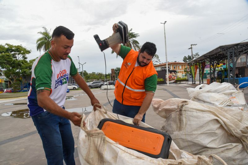 2º Dia D Coleta de Eletrônicos na Praça do Parque Vila Cultural Maguary