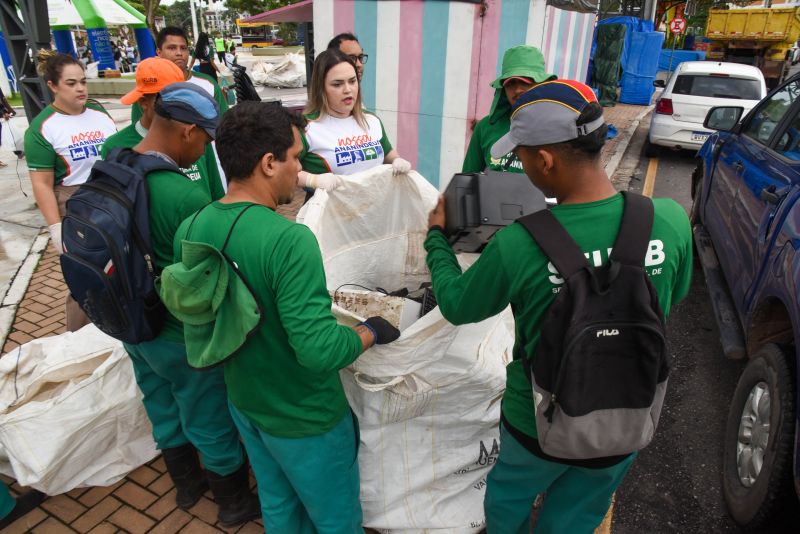 2º Dia D Coleta de Eletrônicos na Praça do Parque Vila Cultural Maguary