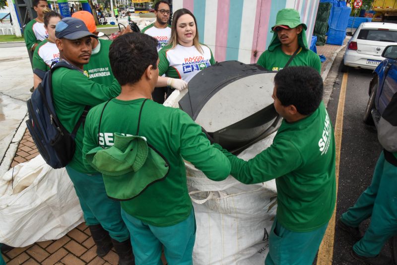 2º Dia D Coleta de Eletrônicos na Praça do Parque Vila Cultural Maguary