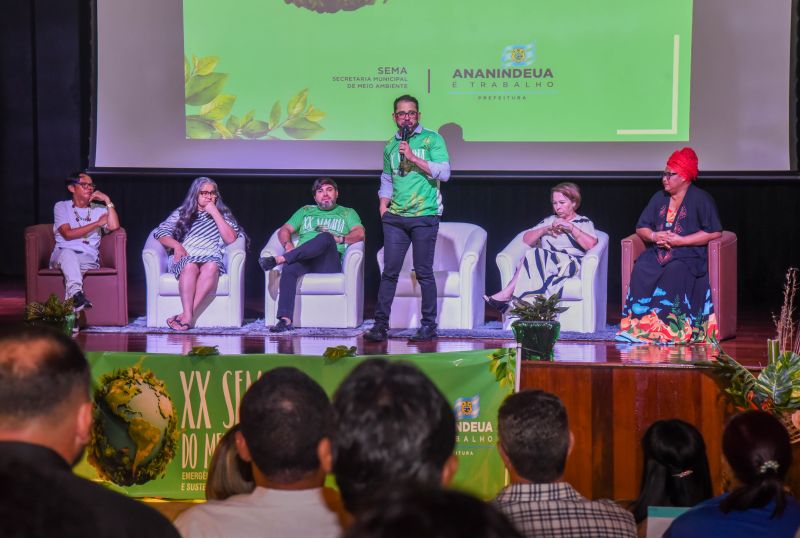 Abertura da Semana do Meio Ambiente no Teatro Municipal de Ananindeua