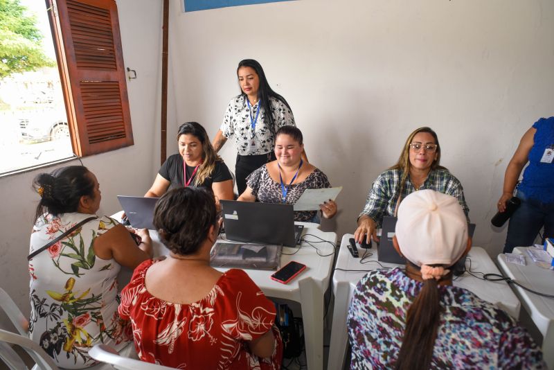 Programa Prefeitura em Movimento no bairro do Aurá