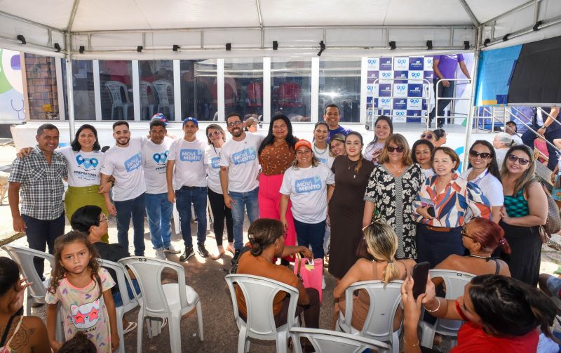 Programa Prefeitura em Movimento no bairro do Aurá