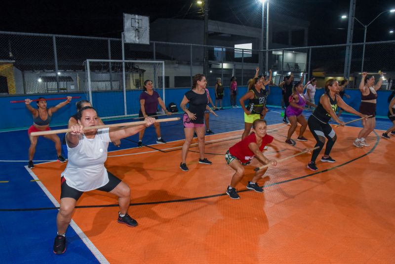 Aulão de Ritbox na praça Marcos Vinícius Leite Rodrigues no bairro 40 H