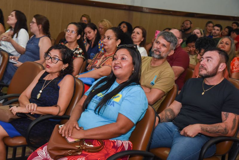 Premiação do Concurso Interno Avental de Ouro, no Auditório da SEMED
