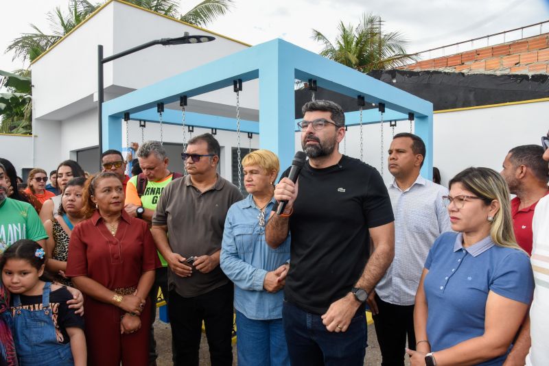 Inauguração da academia ao ar livre na trav 19 na Cidade Nova Ill