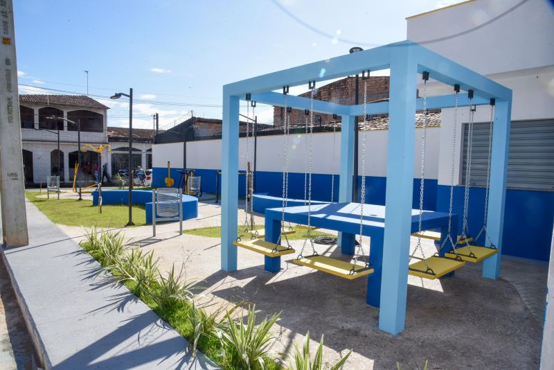 Inauguração da academia ao ar livre na trav 19 na Cidade Nova Ill