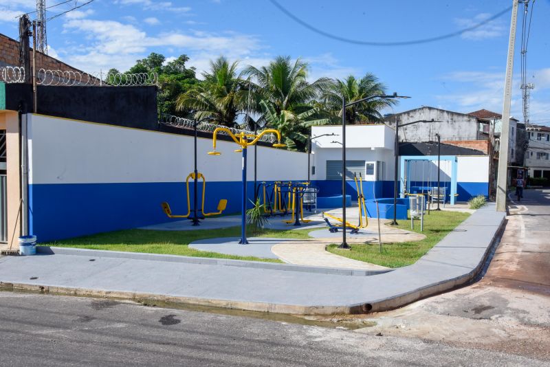 Inauguração da academia ao ar livre na trav 19 na Cidade Nova Ill