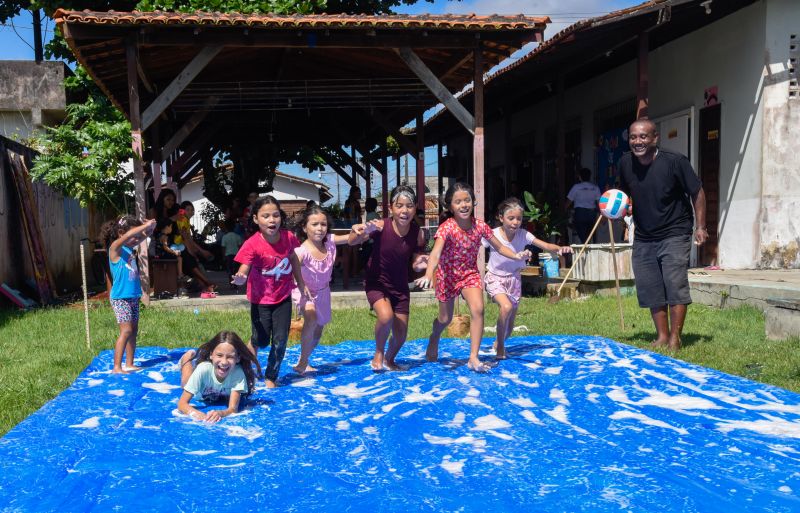Colônia de Férias no CRAS Uirapuru