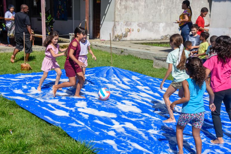 Colônia de Férias no CRAS Uirapuru