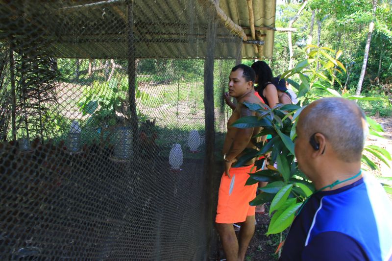 Curso de Avicultura na comunidade Quilombo do Abacatal