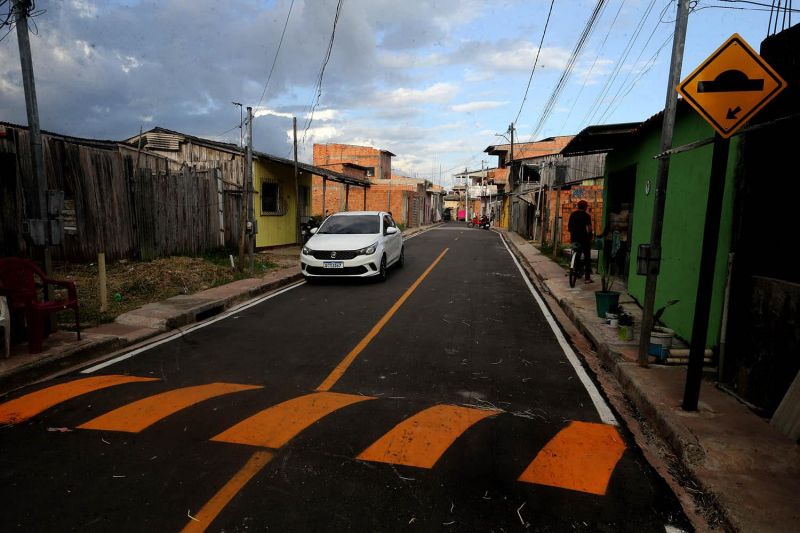 Inauguração Asfáltica da passagem Areia Branca no bairro Atalaia