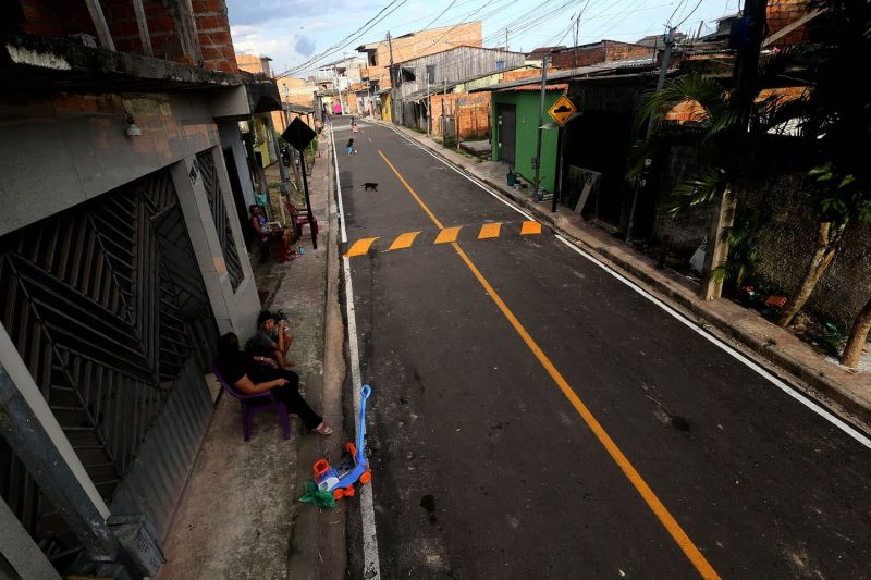 Inauguração Asfáltica da passagem Areia Branca no bairro Atalaia