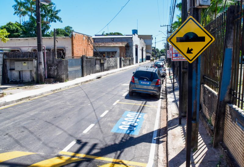 Inauguração Asfáltica na rua Bom Pastor no bairro do Coqueiro