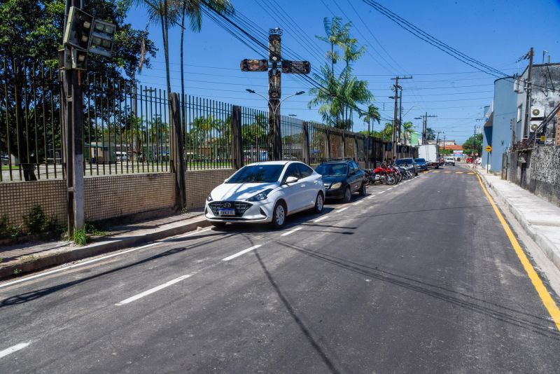 Inauguração Asfáltica na rua Bom Pastor no bairro do Coqueiro