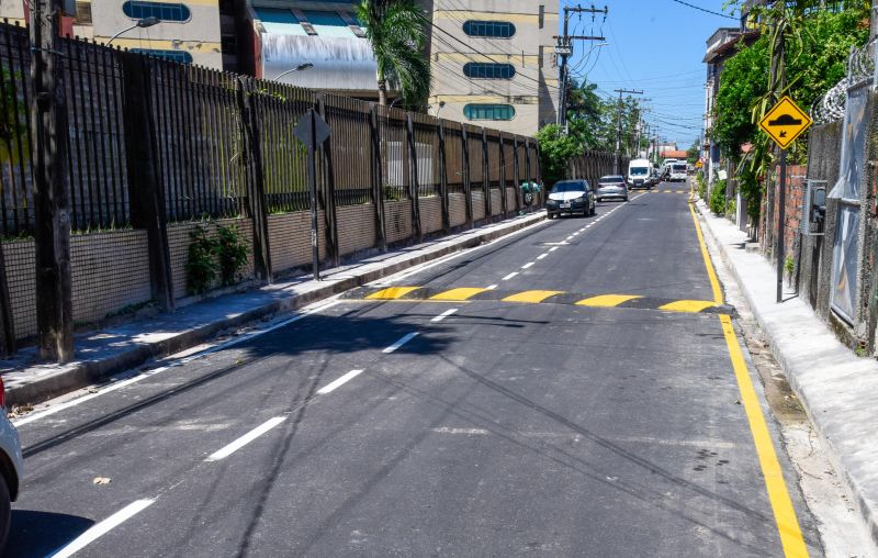 Inauguração Asfáltica na rua Bom Pastor no bairro do Coqueiro