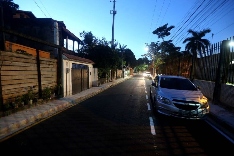 Inauguração Asfáltica na rua Bom Pastor no bairro do Coqueiro