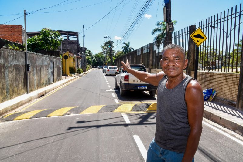 Inauguração Asfáltica na rua Bom Pastor no bairro do Coqueiro