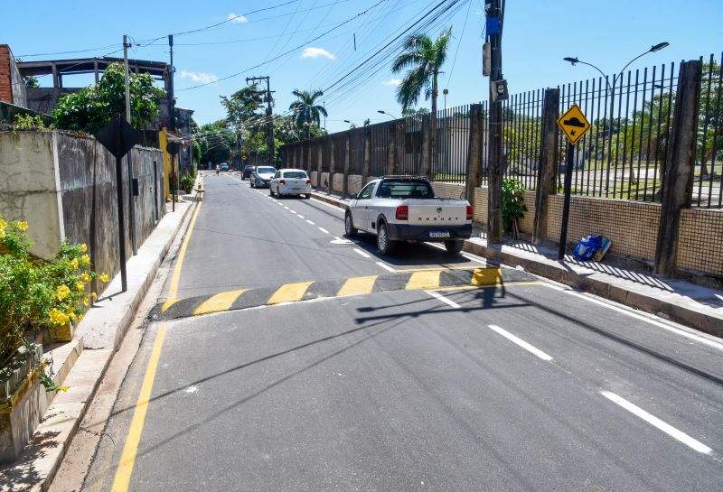 Inauguração Asfáltica na rua Bom Pastor no bairro do Coqueiro
