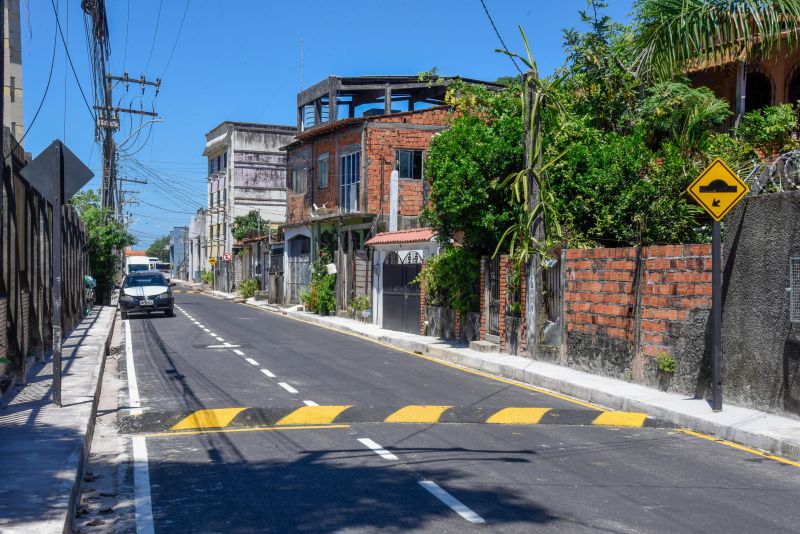 Inauguração Asfáltica na rua Bom Pastor no bairro do Coqueiro