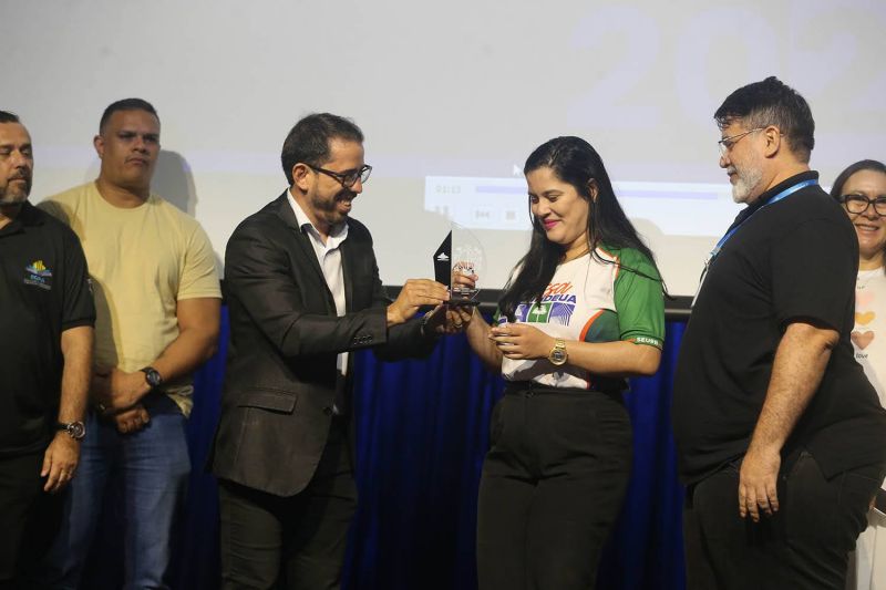 Prêmio Inovação da EGPA no teatro Municipal de Ananindeua