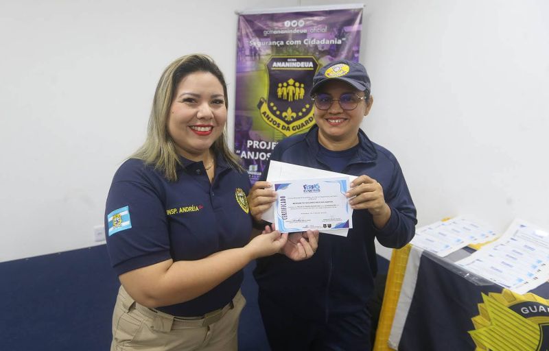Encerramento da colônia de férias com Policia Municipal