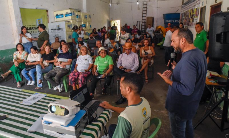 Pré- Conferência Municipal no parque das águas no Curuçambá