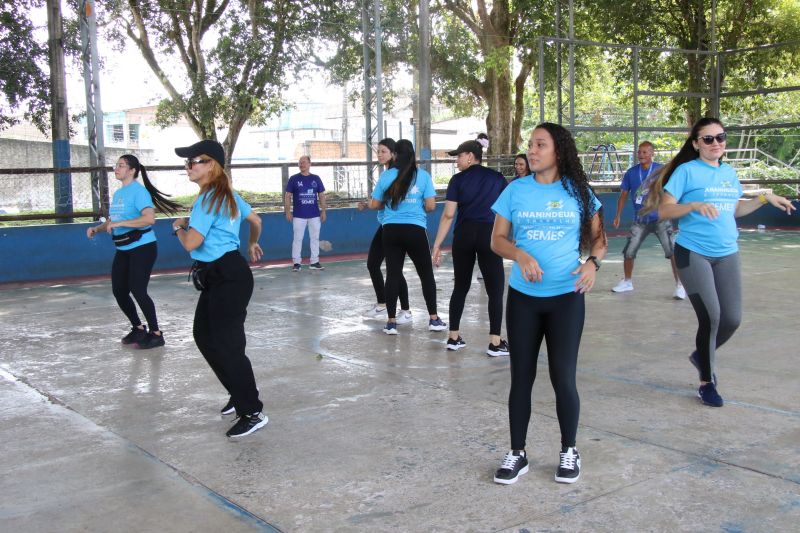 Caravana do Esporte na quadra Lauro Leite no bairro Guanabara