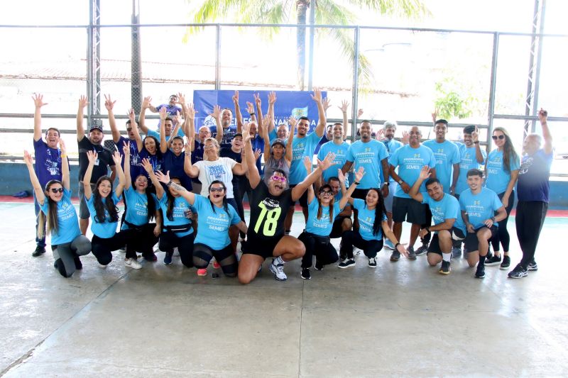 Caravana do Esporte na quadra Lauro Leite no bairro Guanabara