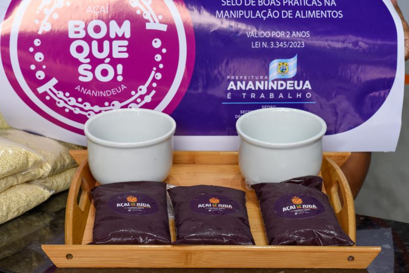 Selo Açaí Bom Que Só