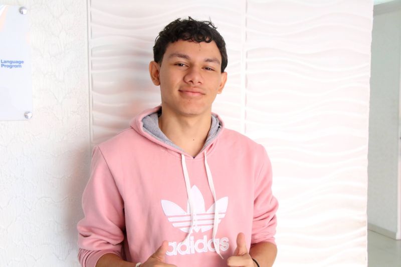 Palestra alusiva ao agosto lilás no auditório do colégio Intelectual